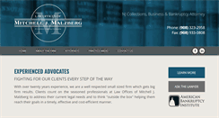 Desktop Screenshot of mjmalzberglaw.com